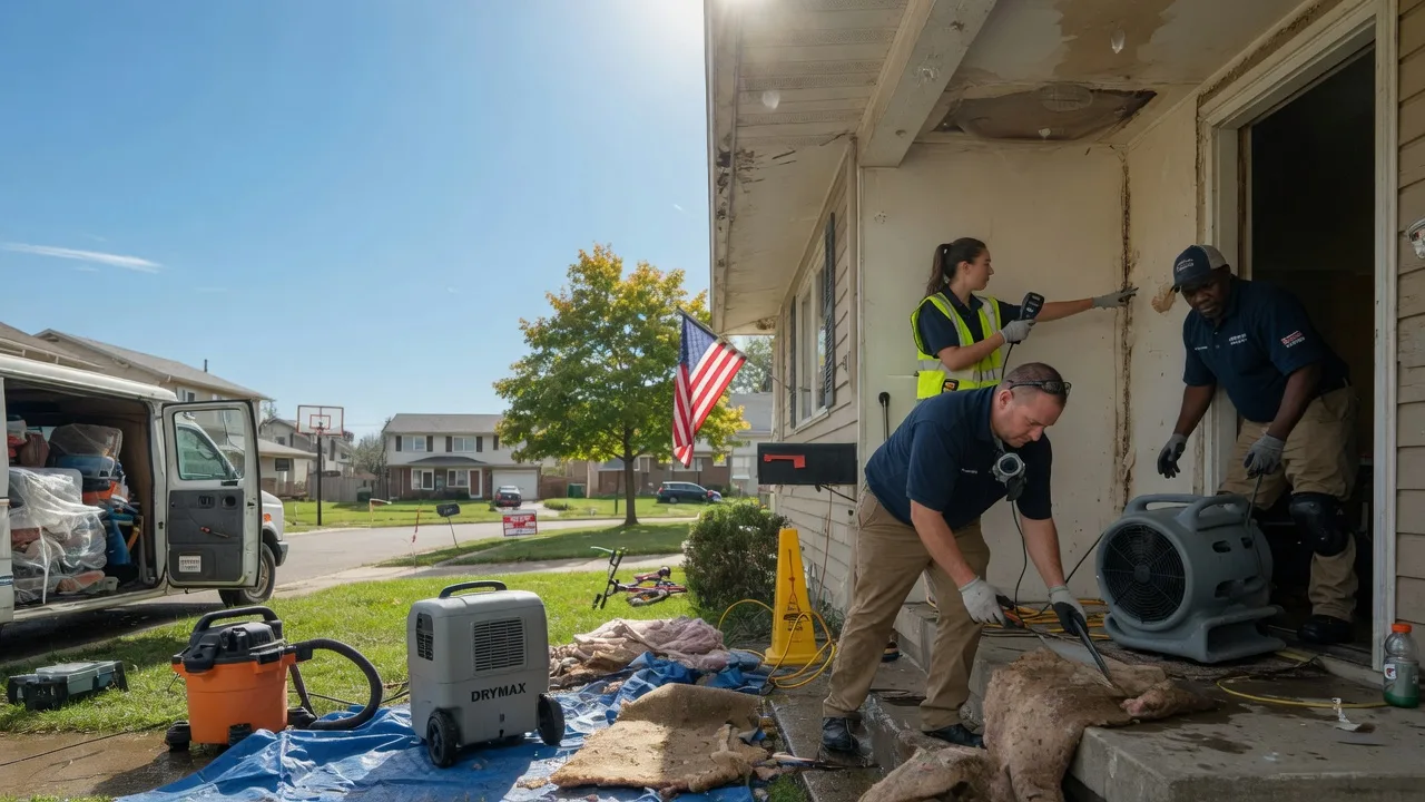 Water Damage Restoration in Barstow, IL near me